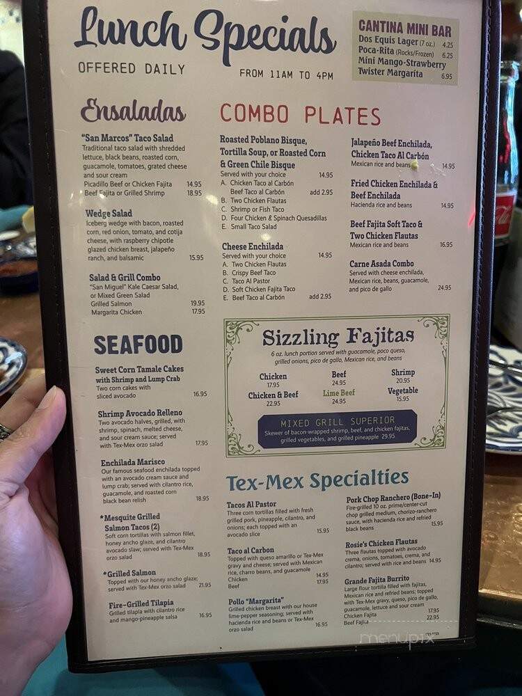 Guadalajara Mexican Grille - Houston, TX menu_pic