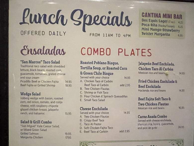 Guadalajara Mexican Grille - Houston, TX menu_pic