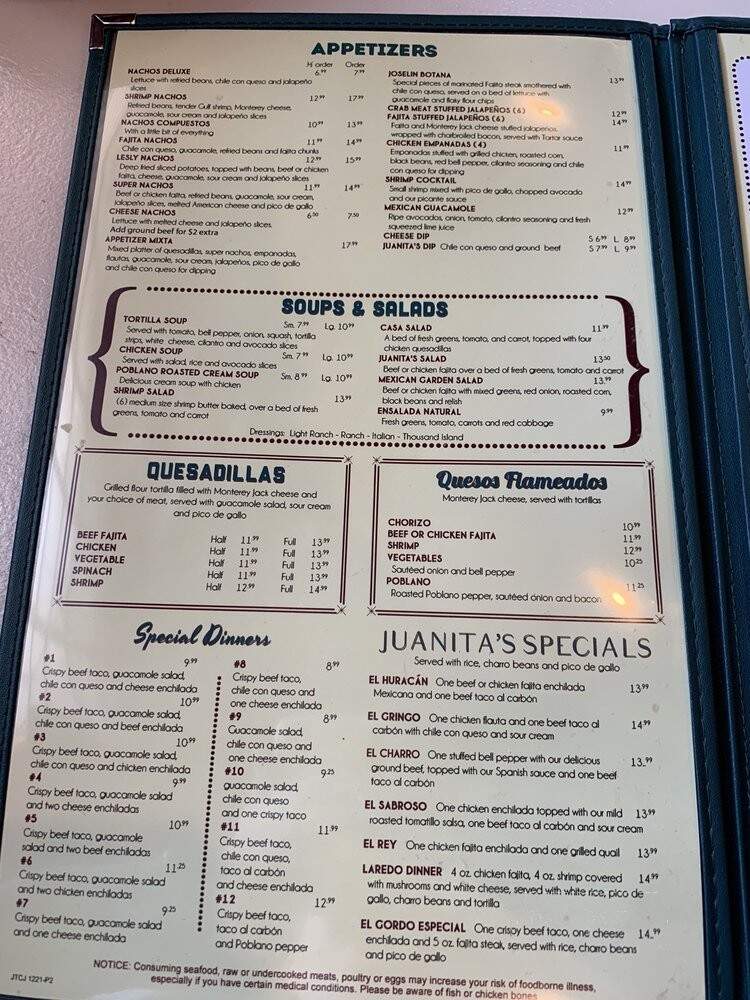 Juanita's Mexican Restaurant - Houston, TX
