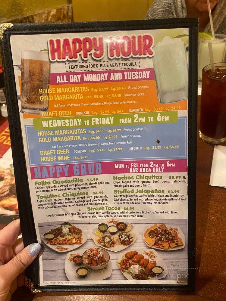 Los Cucos Mexican Cafe - Houston, TX menu_pic