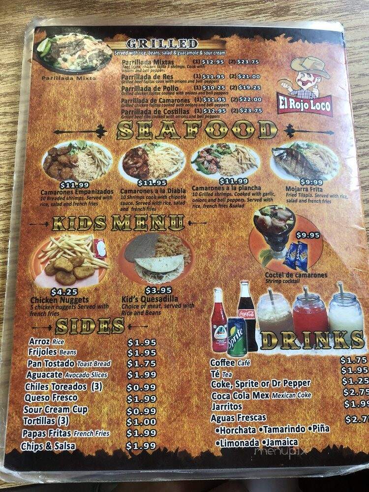 Taqueria Allende - Houston, TX menu_pic