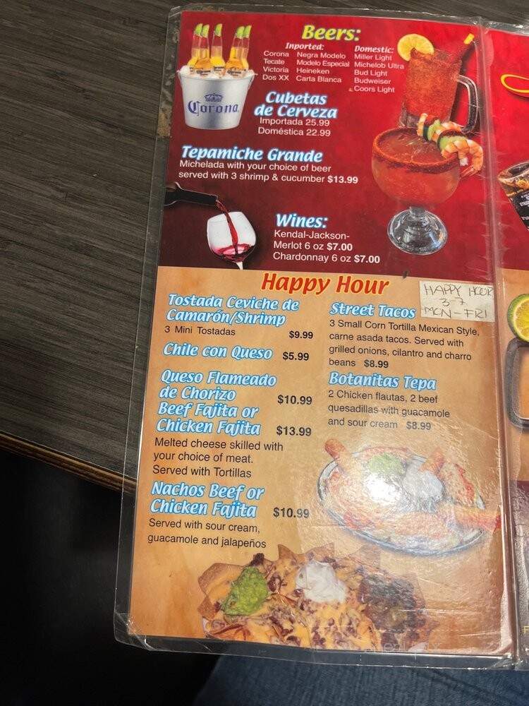 Taqueria Tepatitlan - Houston, TX menu_pic