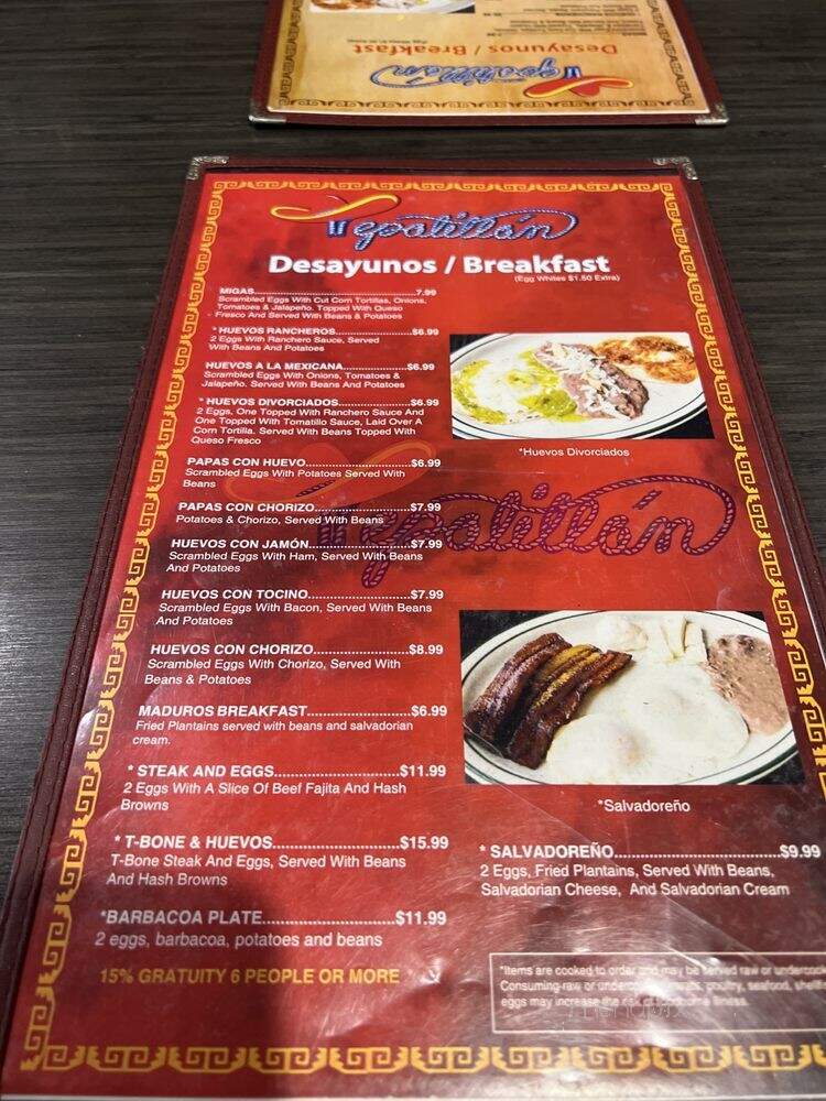 Tequeria Tepatitlan - Houston, TX menu_pic