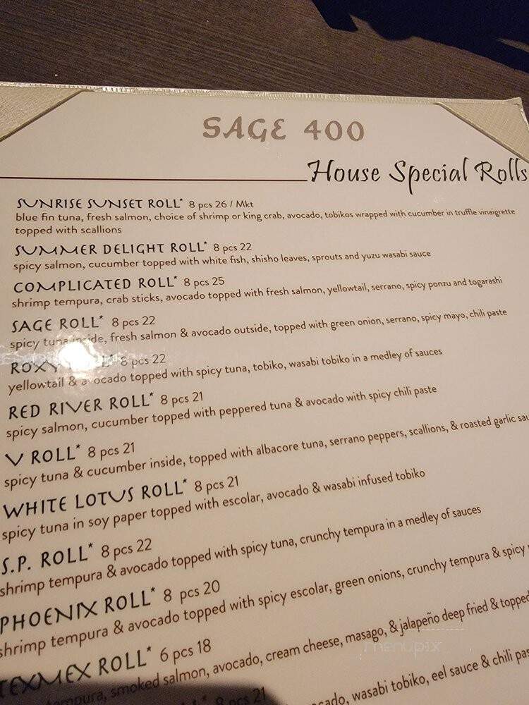Sage 400 Japanese Cuisine - Houston, TX