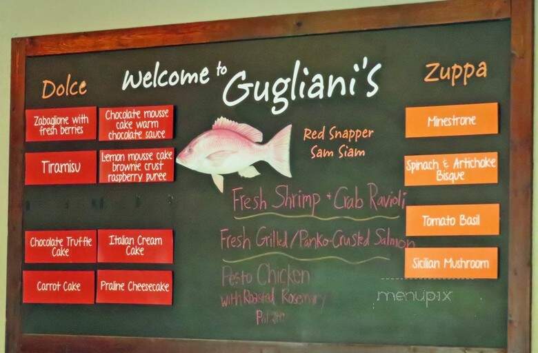 Collina's Italian Cafe - Houston, TX menu_pic