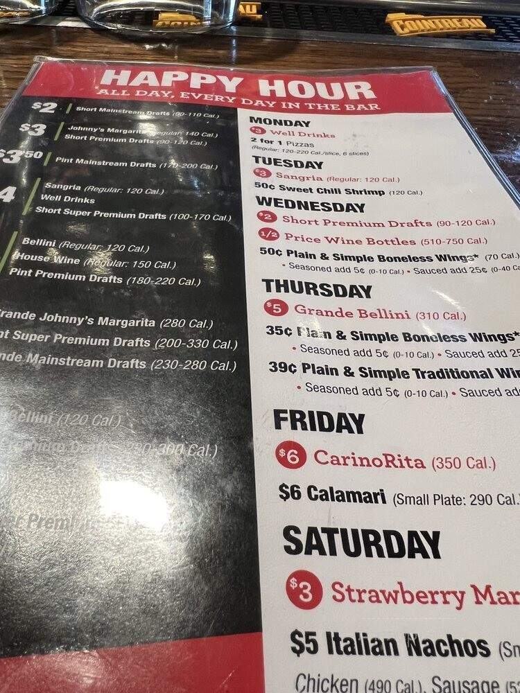 Carino's Italian - Houston, TX menu_pic