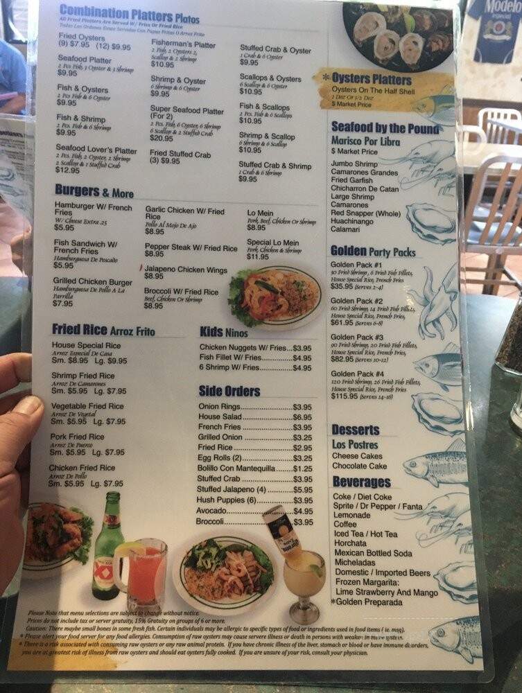 Golden Seafood House - Houston, TX