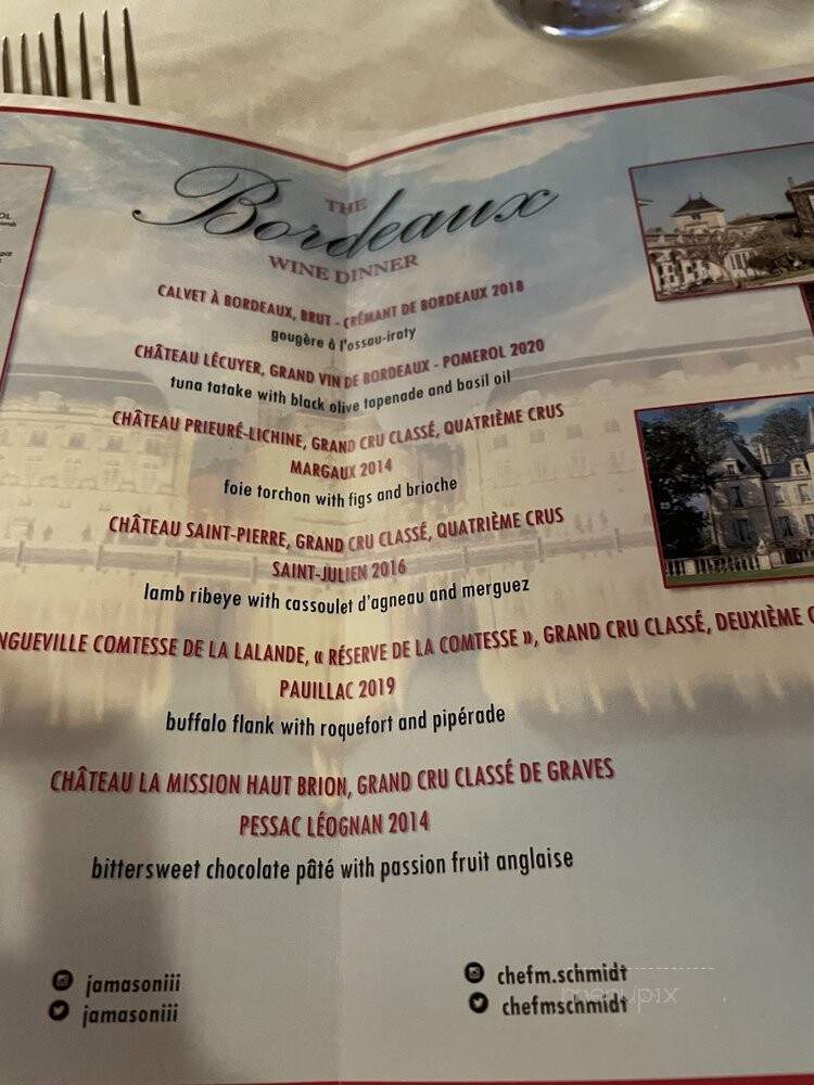 Rainbow Lodge - Houston, TX menu_pic