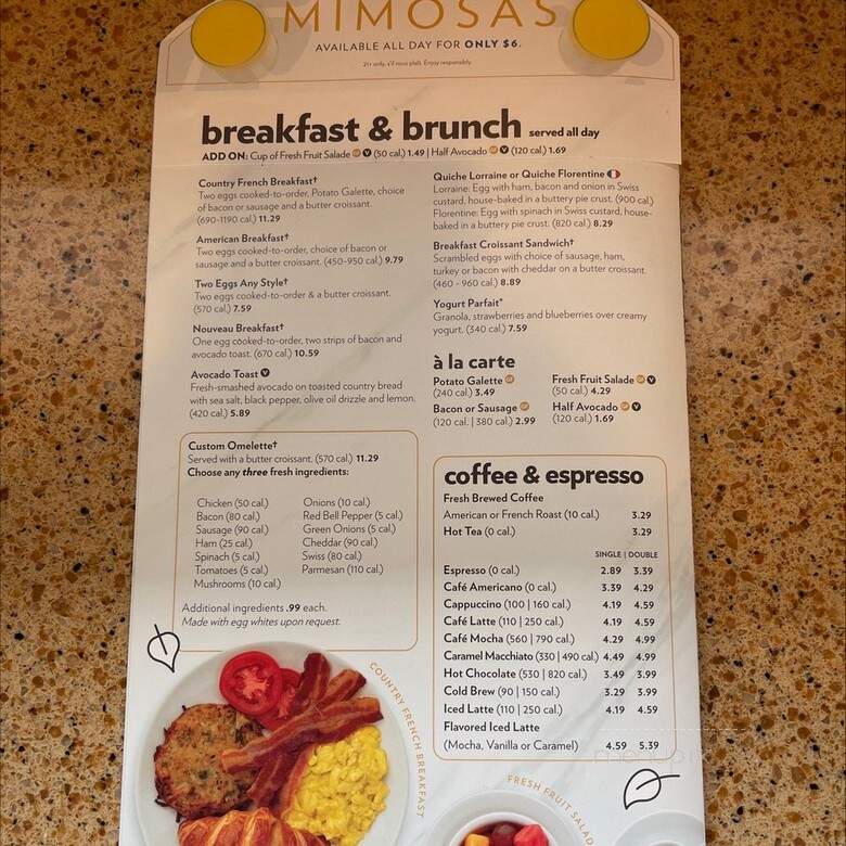 La Madeleine French Bakery - Houston, TX menu_pic