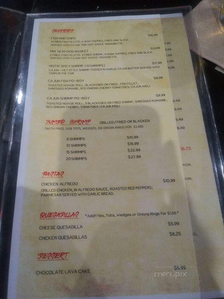 Wings N Things - Houston, TX menu_pic