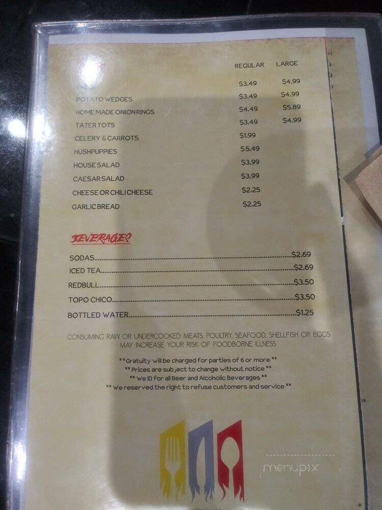 Wings N Things - Houston, TX menu_pic