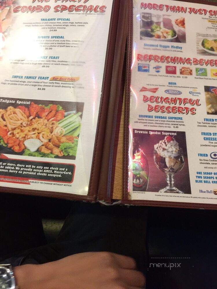 Wings'n More - Houston, TX menu_pic