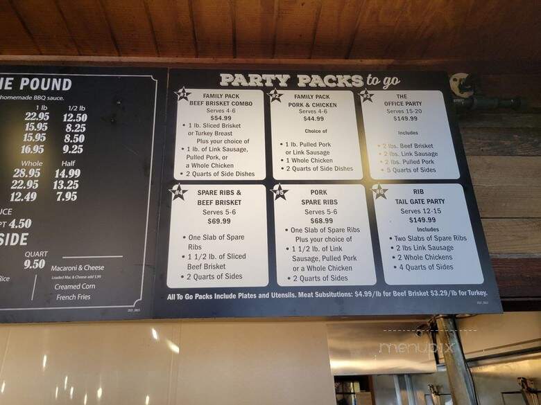 Gabby's - Houston, TX menu_pic