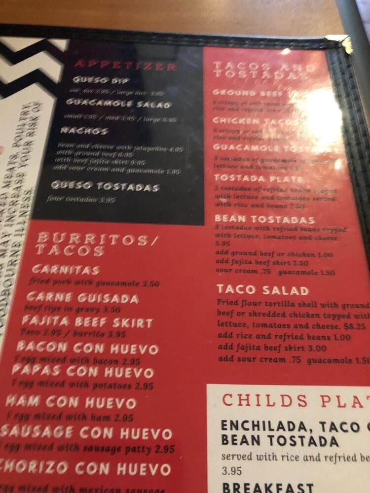 La Carreta Restaurant - Houston, TX menu_pic