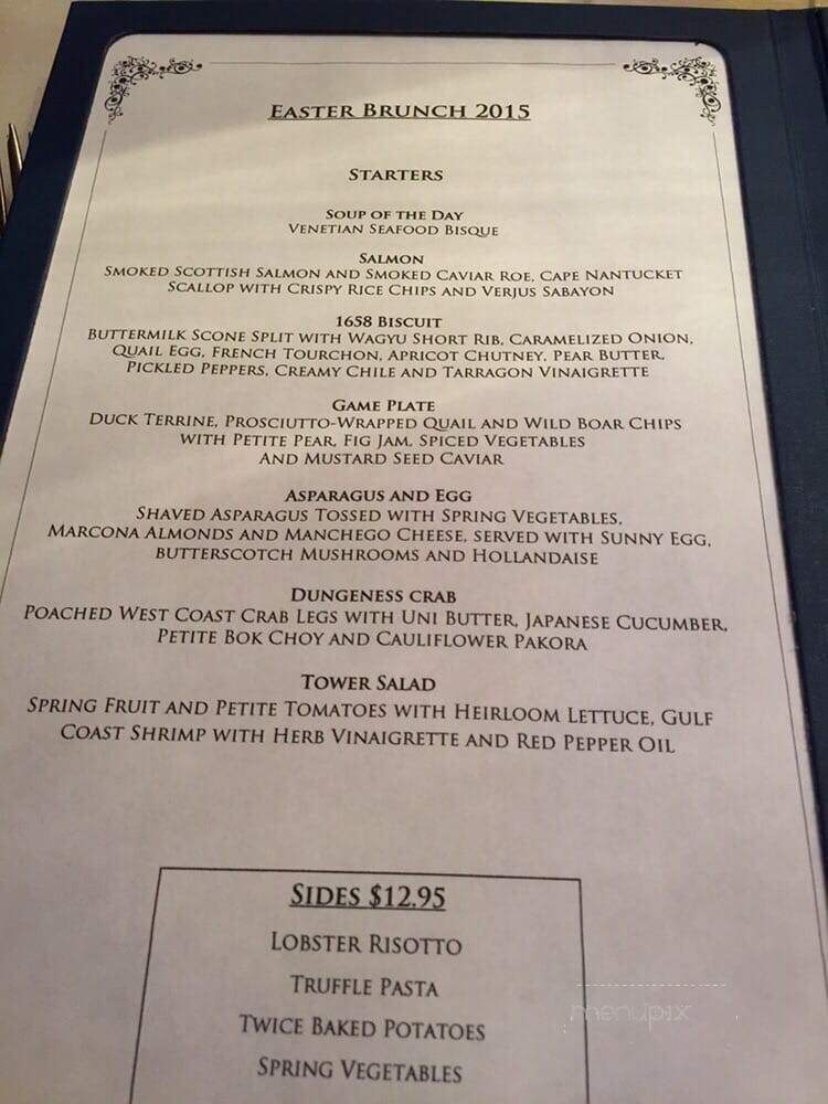 Mark's Restaurant - Houston, TX menu_pic