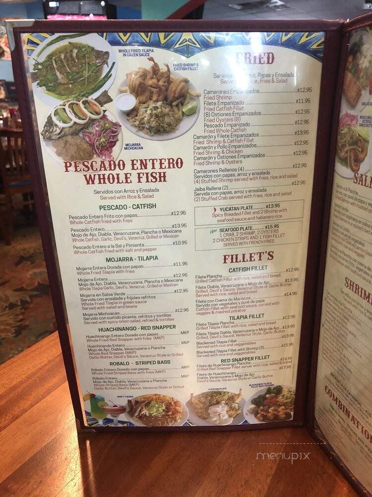 Ostioneria Michoacan - Houston, TX menu_pic