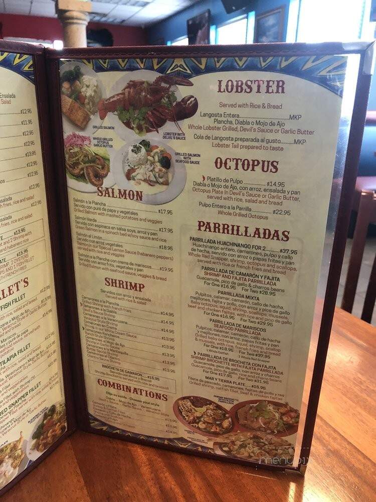 Ostioneria Michoacan - Houston, TX menu_pic