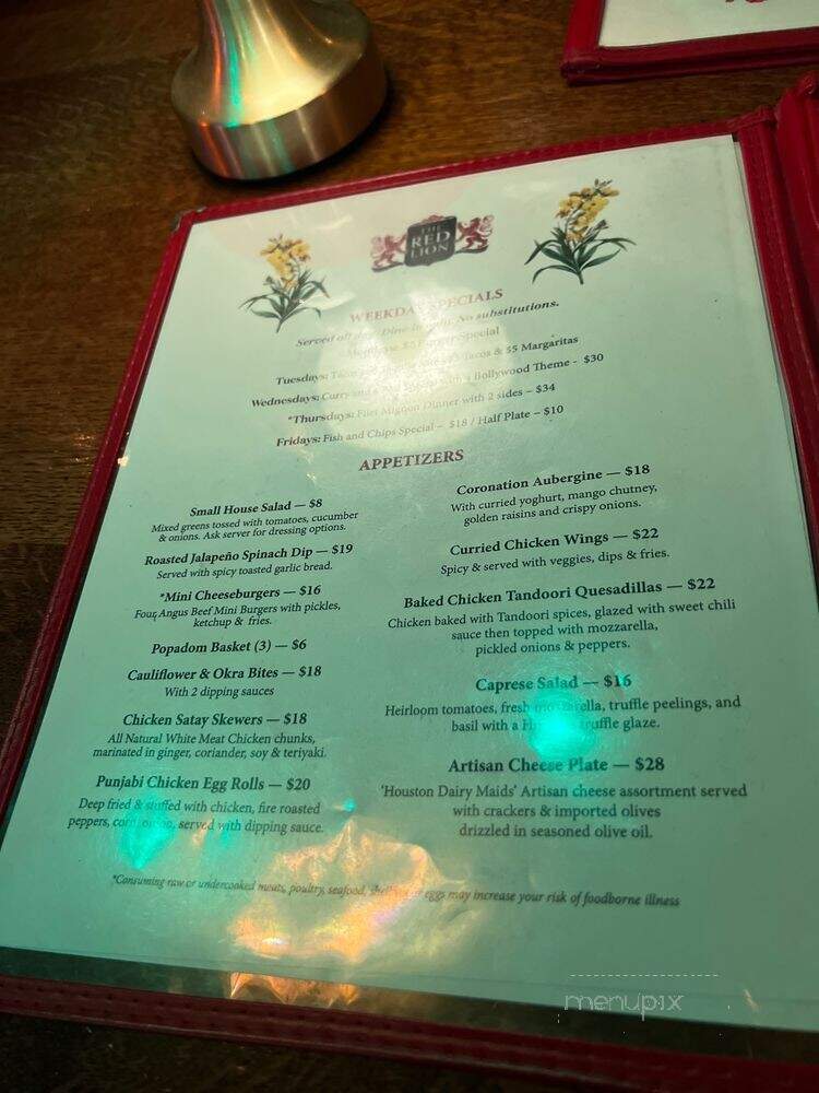 Red Lion Tavern - Houston, TX