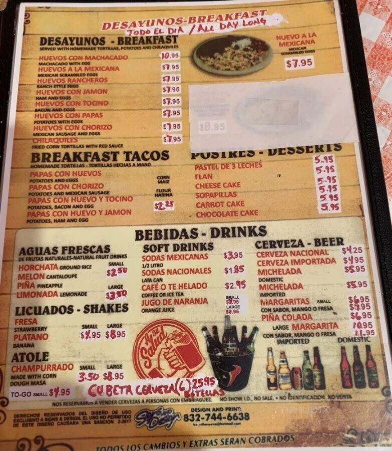 Restaurant Gorditas Aquascal - Houston, TX