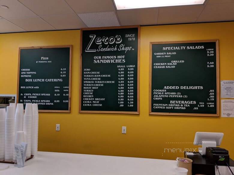 Zero's USA - Houston, TX menu_pic
