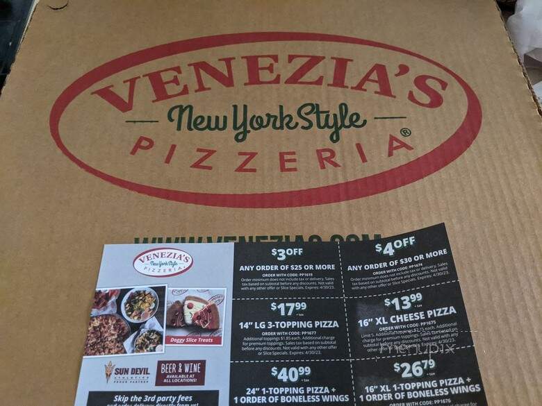 Venezia's New York Style Pizza - Chandler, AZ
