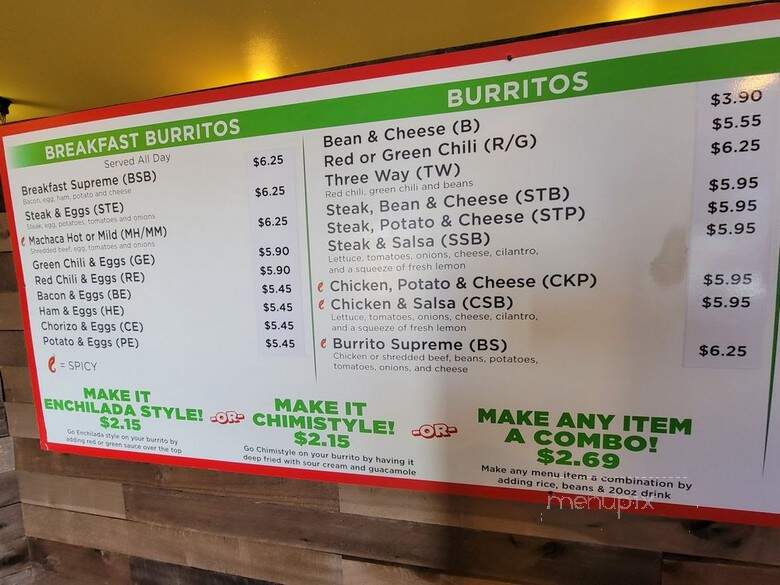Burrito Express - Chandler, AZ