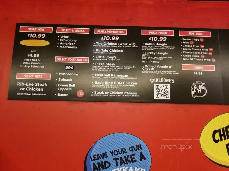 Corleone's - Scottsdale, AZ menu_pic