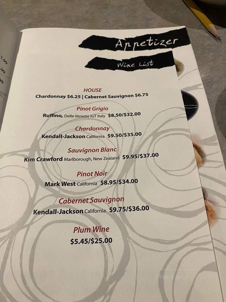 Sakana Restaurant - Scottsdale, AZ menu_pic