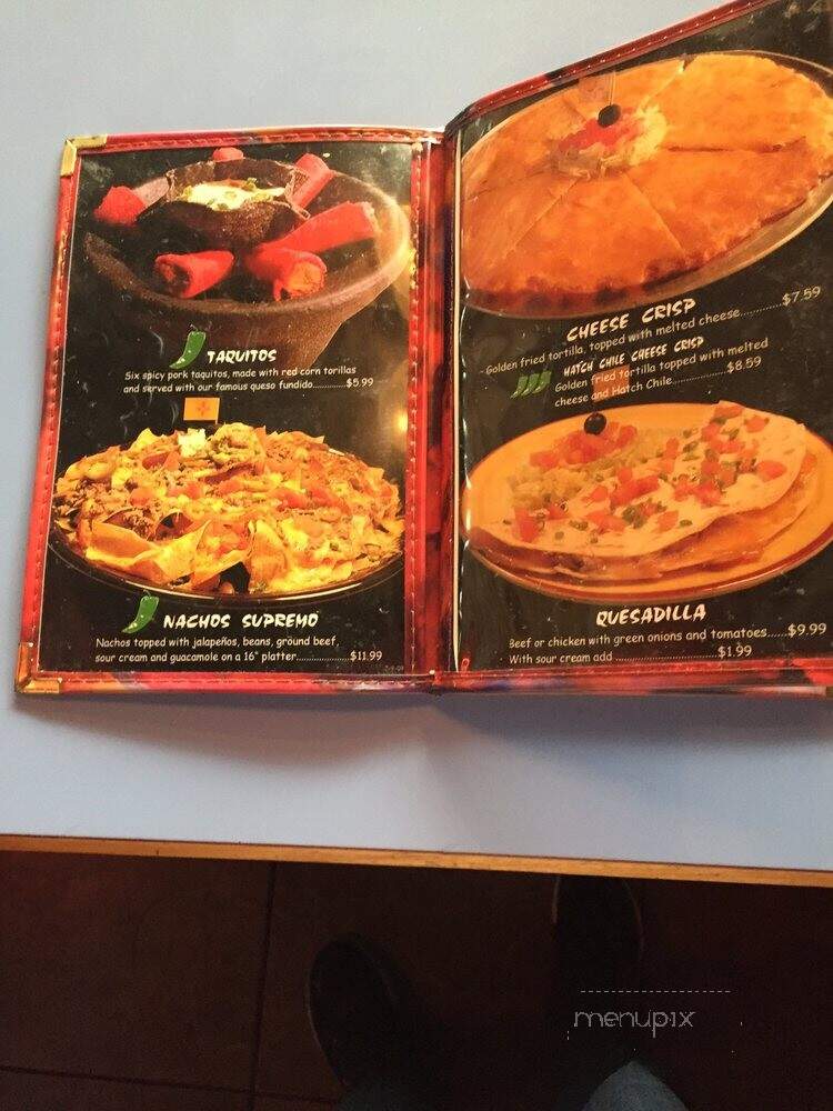Arriba Mexican Grill - Scottsdale, AZ menu_pic