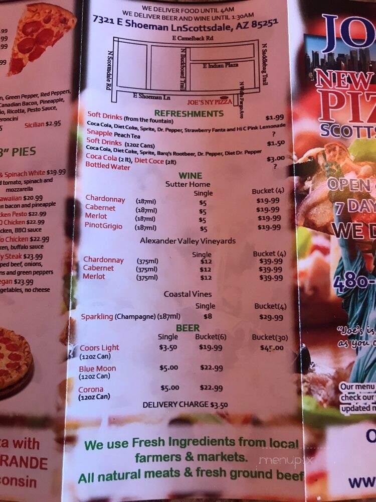 Joe's New York Pizza - Scottsdale, AZ