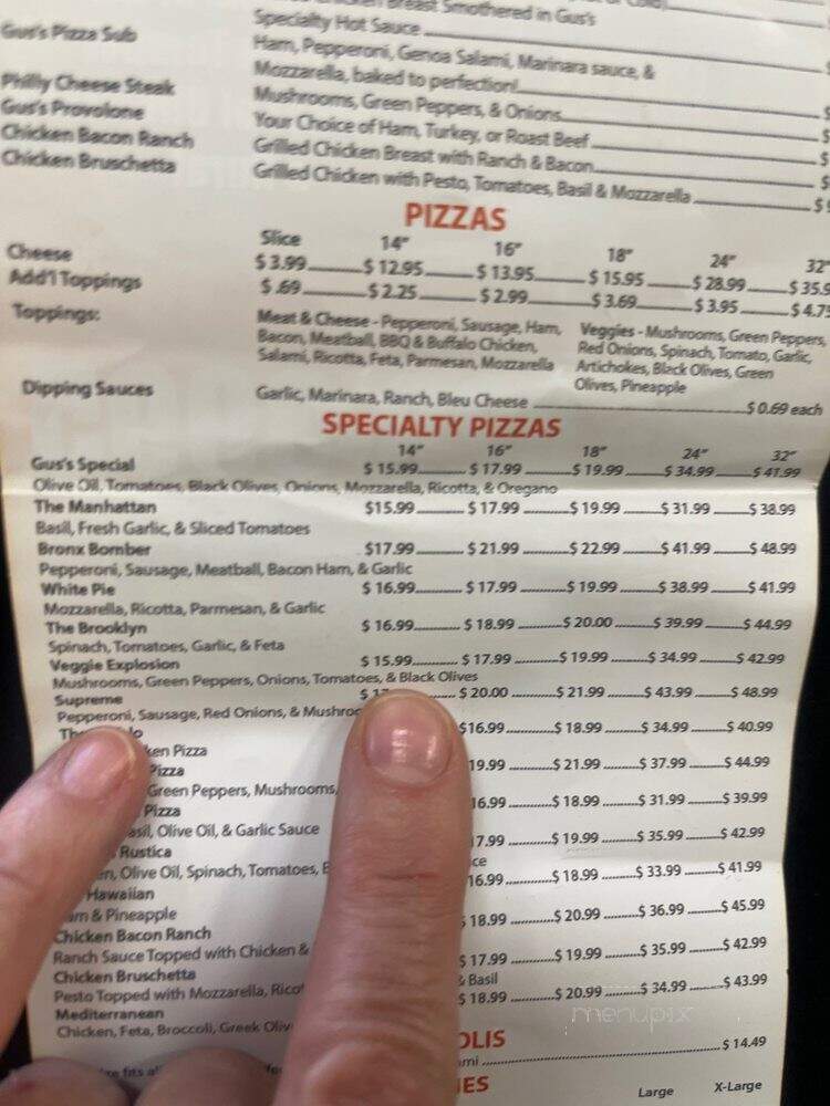 Gus's New York Pizza - Tempe, AZ