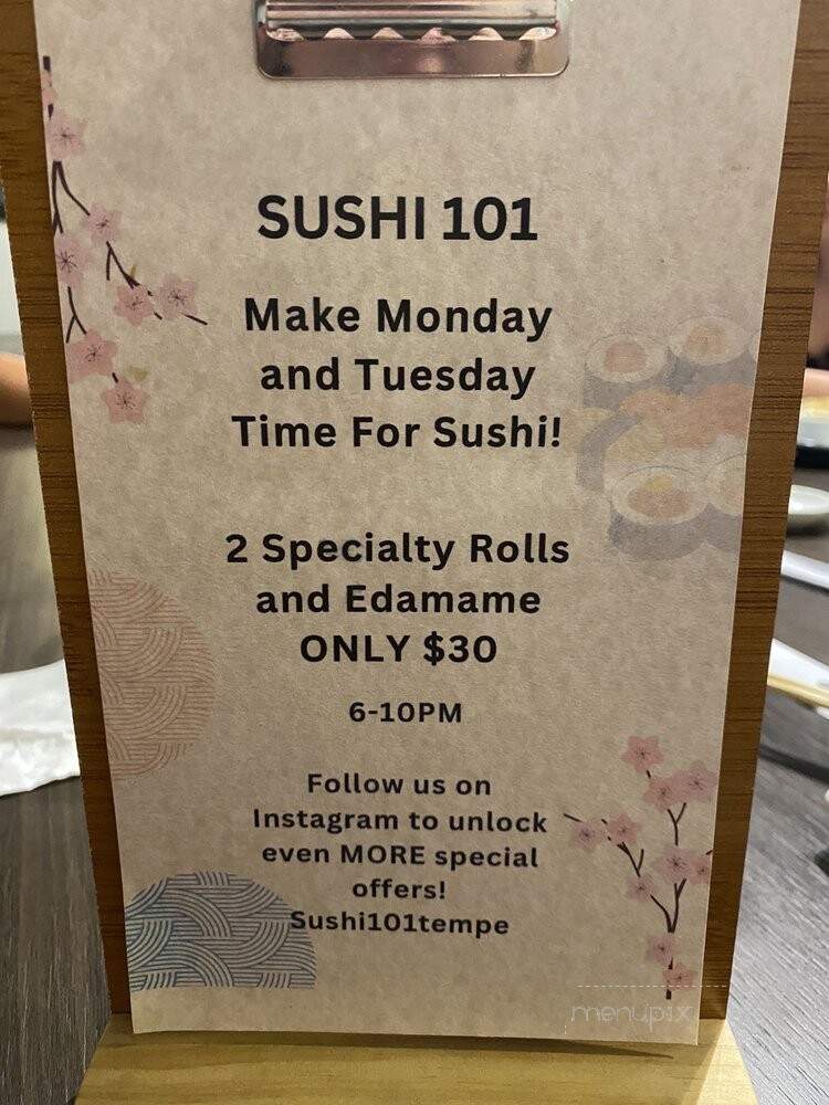 Sushi 101 Japanese Restaurant - Tempe, AZ