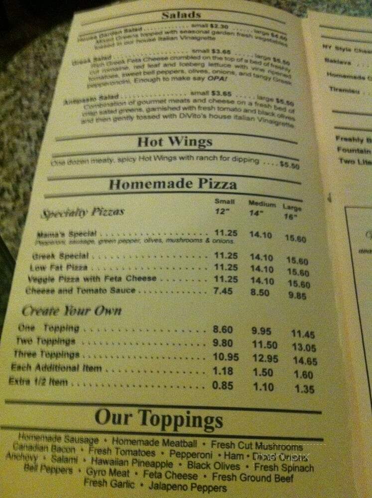 Di Vito's Pizza - Phoenix, AZ