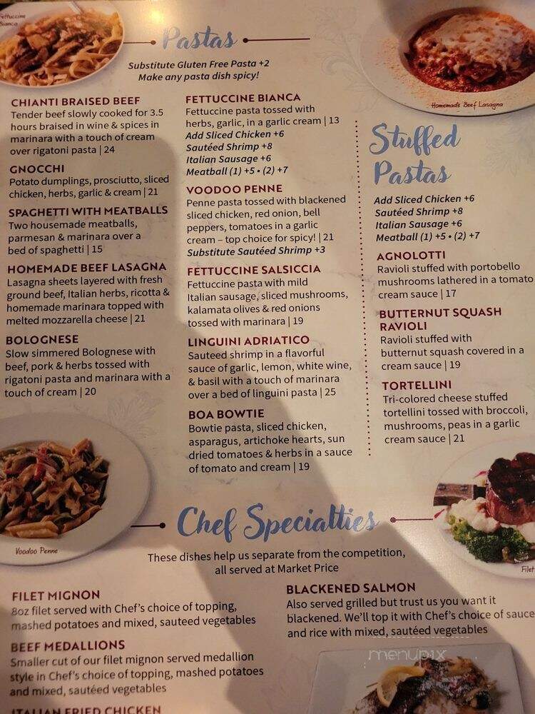 Caffe Boa - Phoenix, AZ menu_pic