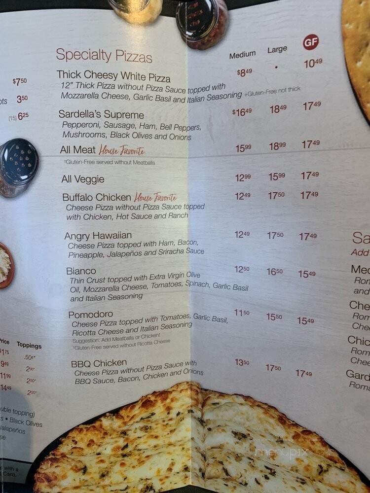 Sardella's Pizza & Wings - Phoenix, AZ