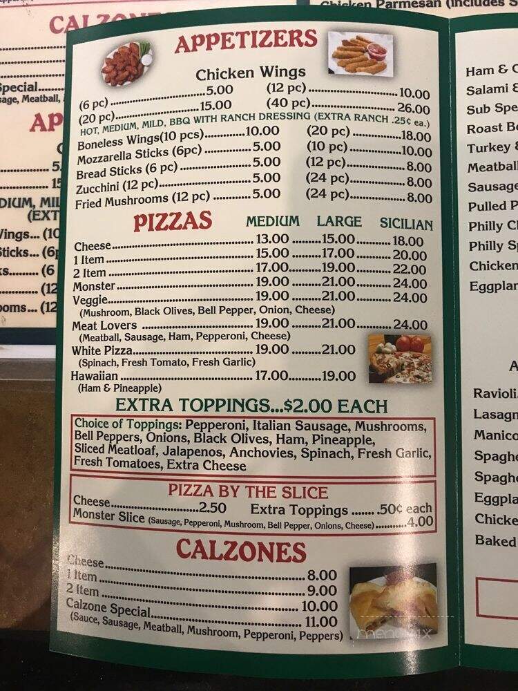 Ray's Pizza - Phoenix, AZ menu_pic