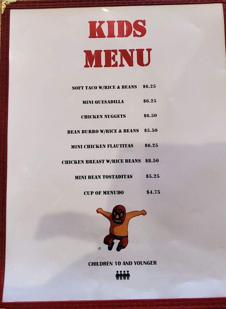 Comedor Guadalajara - Phoenix, AZ menu_pic