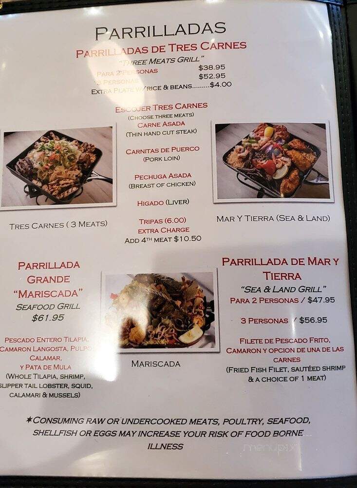 Comedor Guadalajara - Phoenix, AZ menu_pic