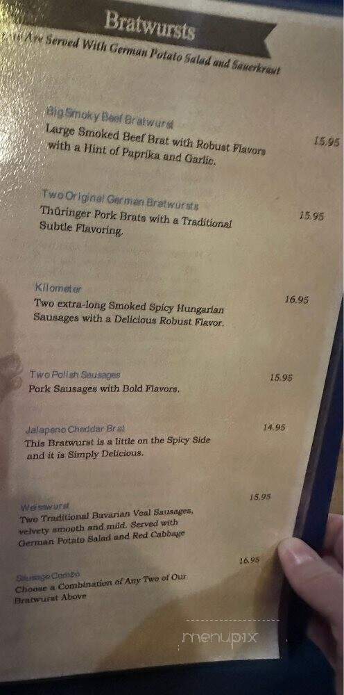 Haus Murphys - Glendale, AZ menu_pic