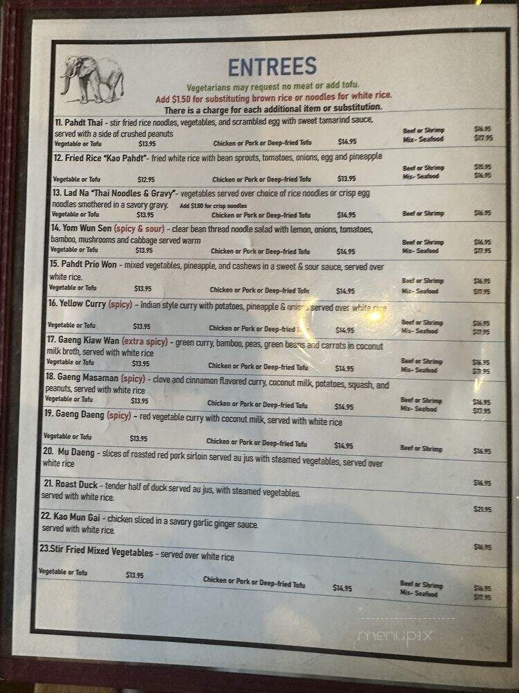 Mountain Thai - Lakeside, AZ menu_pic