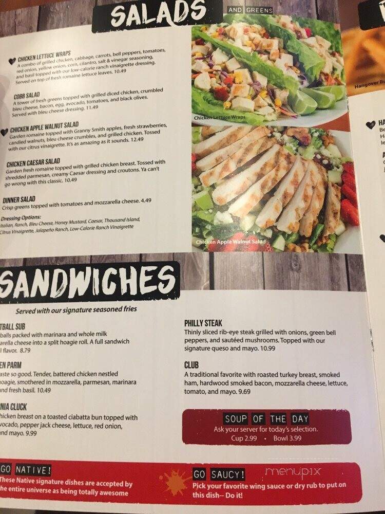 Native New Yorker - Prescott Valley, AZ menu_pic