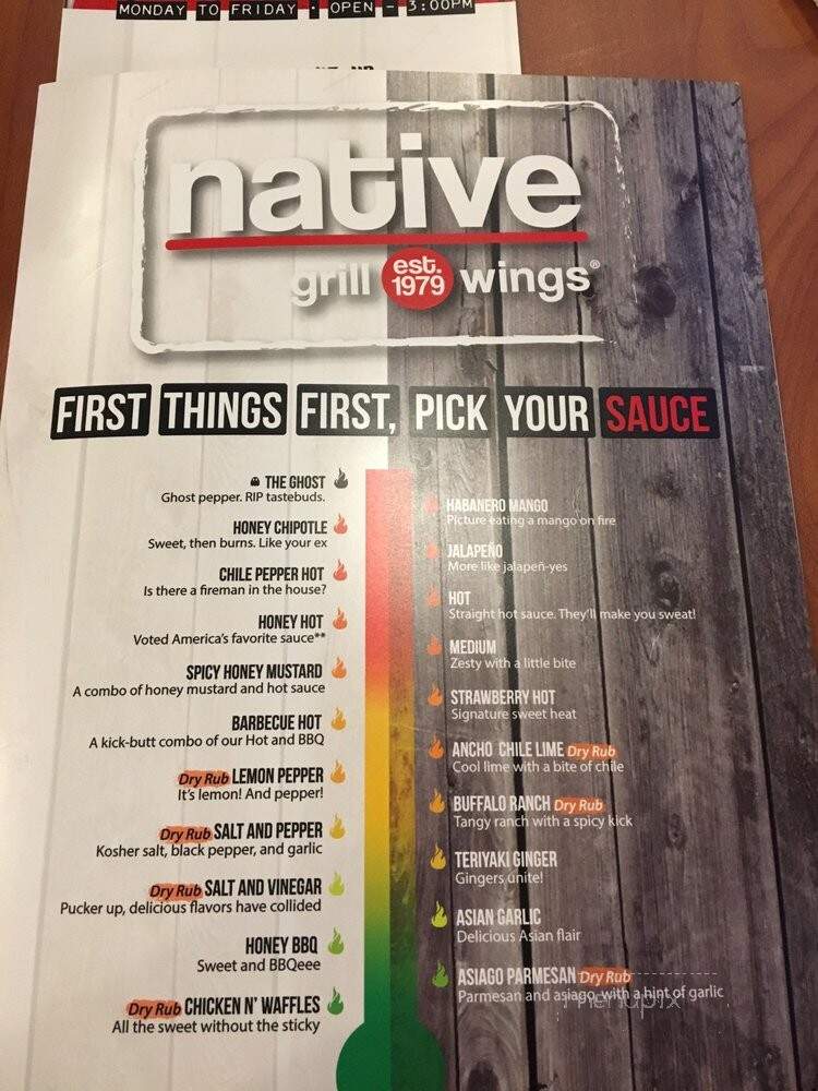 Native New Yorker - Prescott Valley, AZ menu_pic