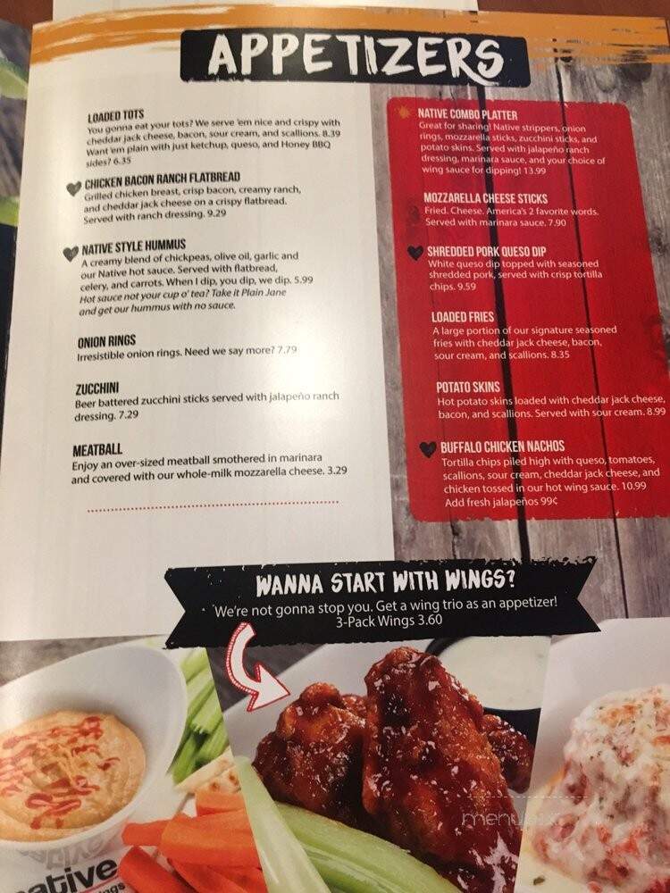 Native New Yorker - Prescott Valley, AZ menu_pic