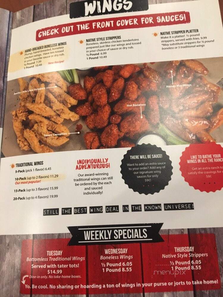 Native New Yorker - Prescott Valley, AZ menu_pic