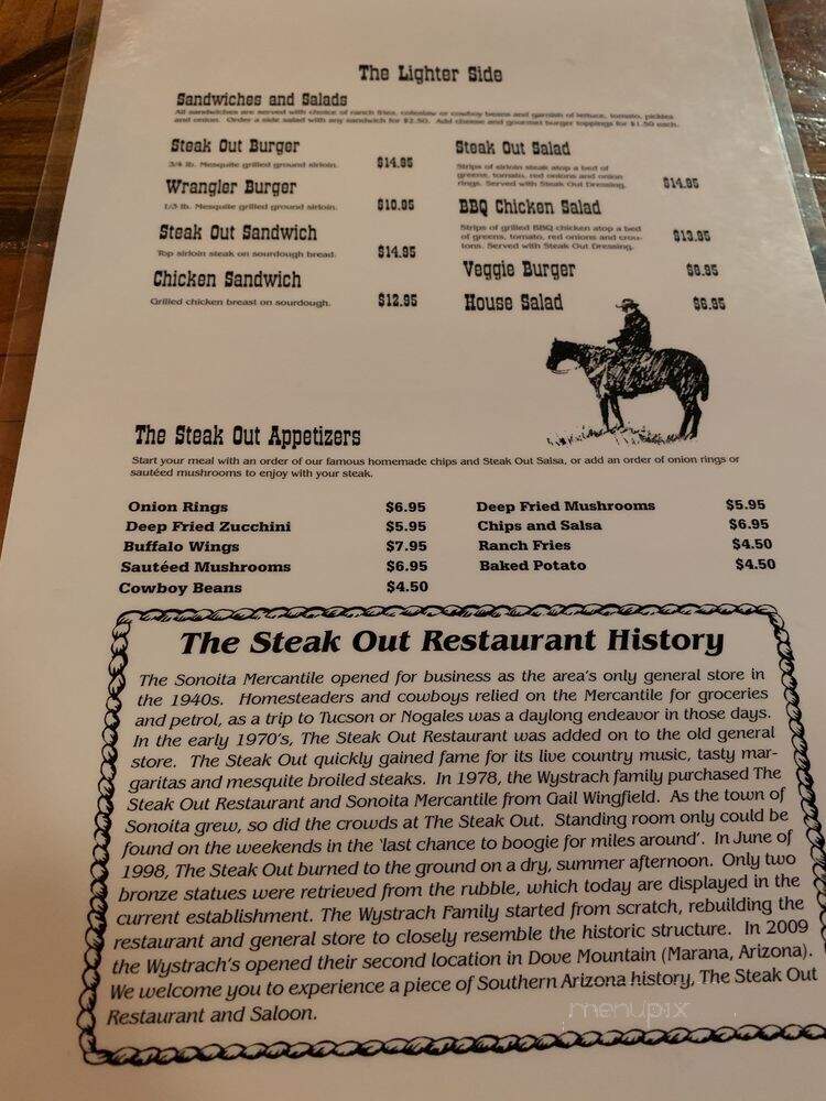 Steak-Out Charbroiled Delivery - Sonoita, AZ