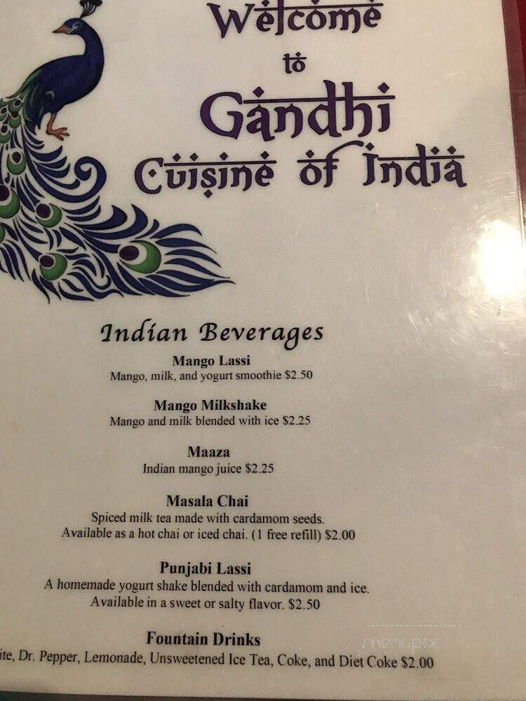 Gandhi Cuisine Of India - Tucson, AZ