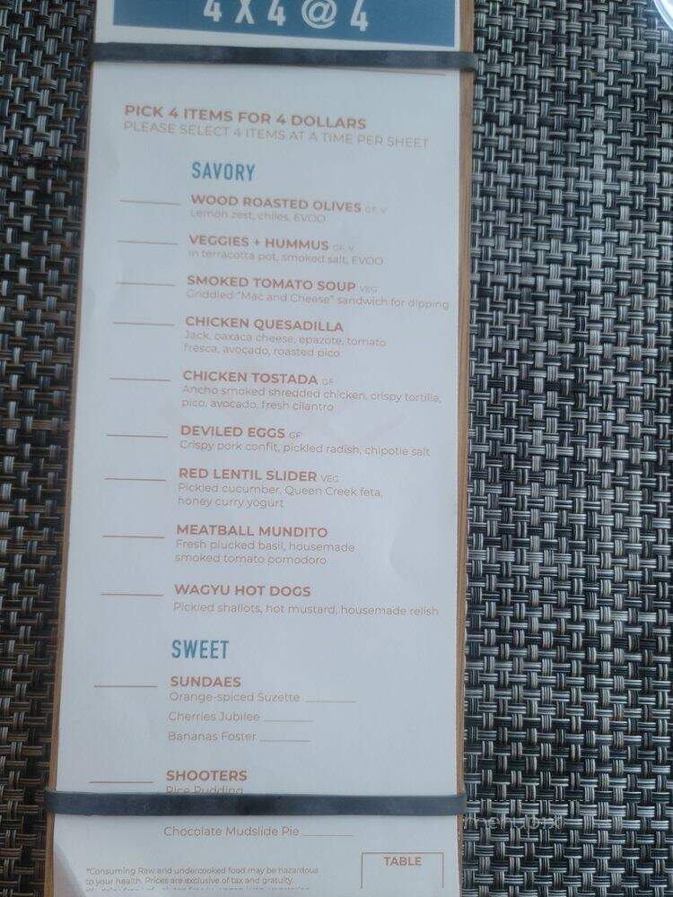Look Out Bar & Grille - Tucson, AZ menu_pic
