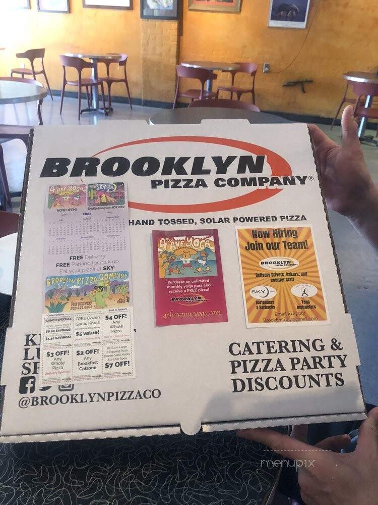 Brooklyn Pizza Co Catering - Tucson, AZ menu_pic