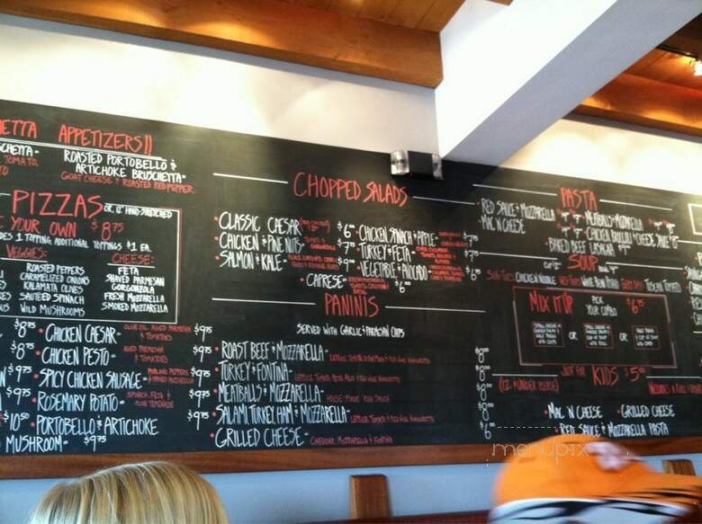 Sauce Pizza & Wine - Tucson, AZ menu_pic