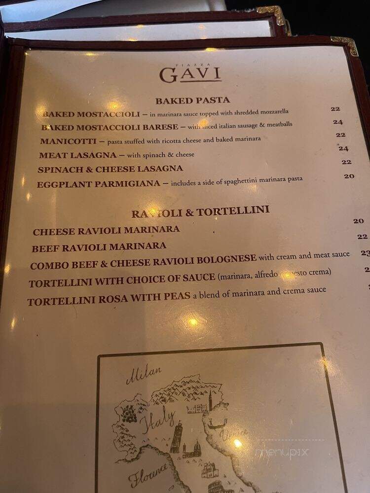 Piazza Gavi-Gavi Italian Rstrn - Tucson, AZ menu_pic